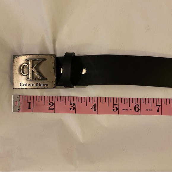 BUNDLE! CALVIN KLEIN Vintage Molded Rubber Belts - Picture 10 of 13
